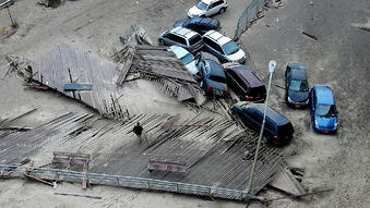 Rockaway Beach Boardwalk Aerial
