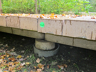 concrete boardwalk shallow footing concrete boardwalk shallow footing