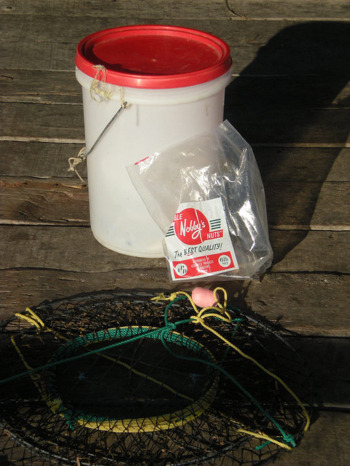 Used concrete buckets