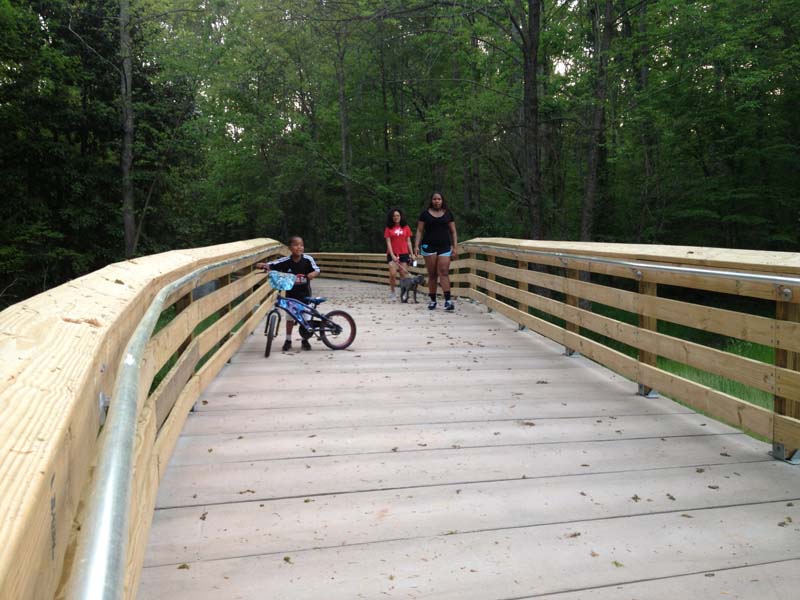 Boardwalk & Pedestrian Bridge Widths: 5' to 14' Clearance ...
