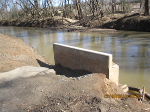 abutment for pedestrian bridge