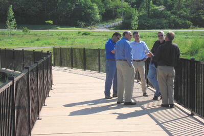 PermaTrak team passionate about concrete boardwalks
