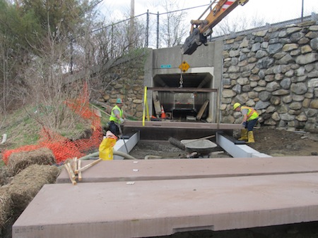 Norwottuck Rail Trail construction