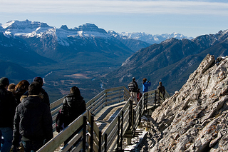 boardwalk on a mountain resized 600