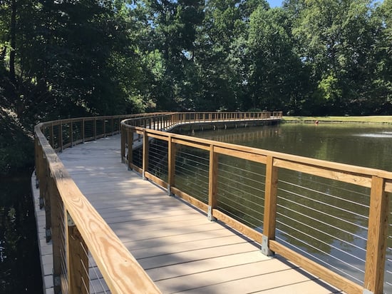 Logan Lake Boardwalk at Adams Park