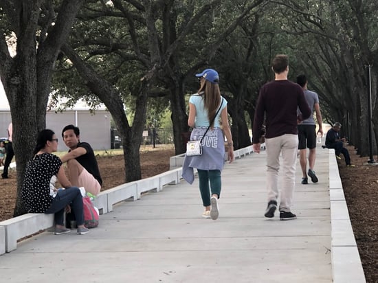 Julian B. Lane Riverfront Park Boardwalk