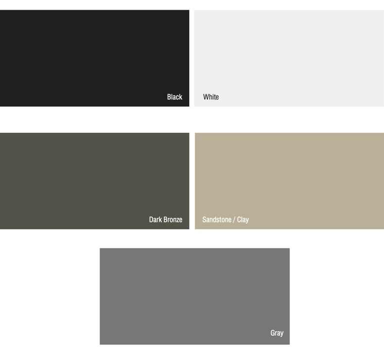 Railing-color-options