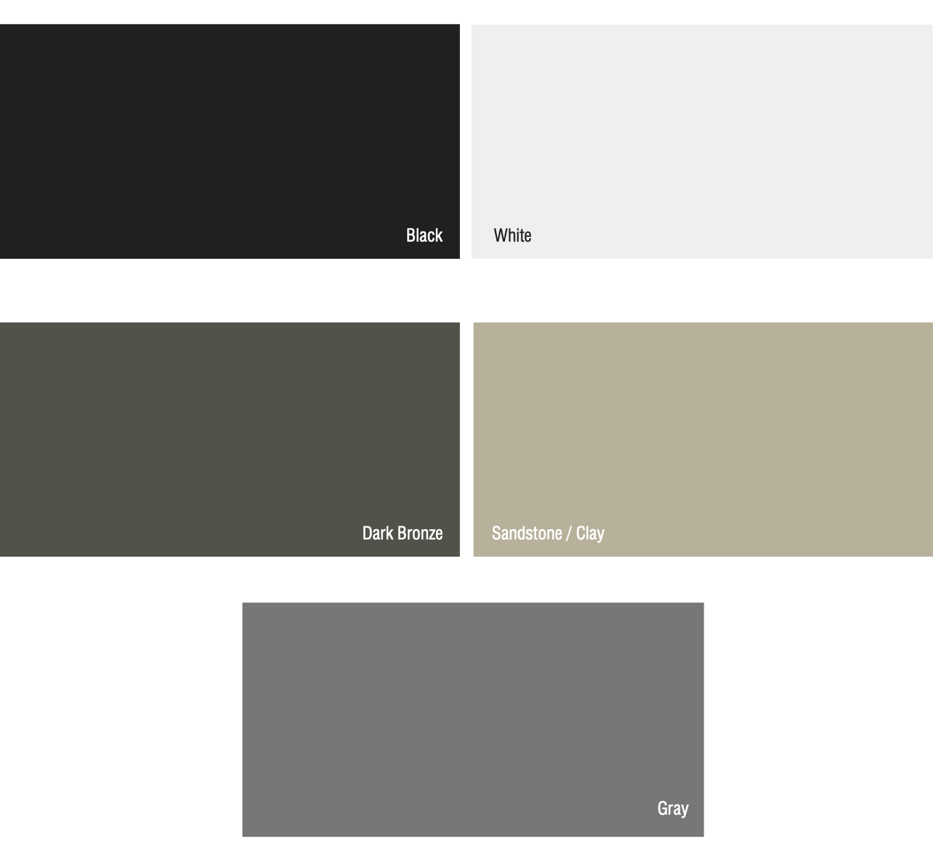 Touch Railing Color Chart Railings & Curbs for Concrete Boardwalk Systems | PermaTrak