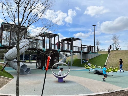 james driver inclusive city park playground 
