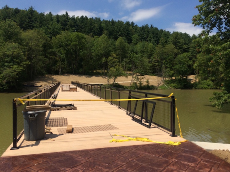 Multi Use Boardwalk Construction At Atwood Lake Park Oh