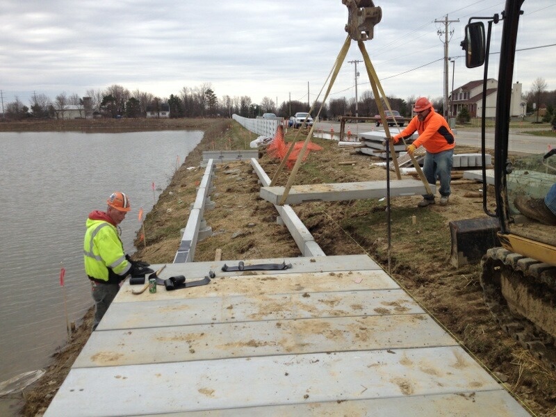 Design Options for Road Shoulder Widening Retaining Wall + Sidewalk or