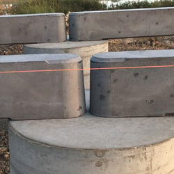 Level Concrete Piers