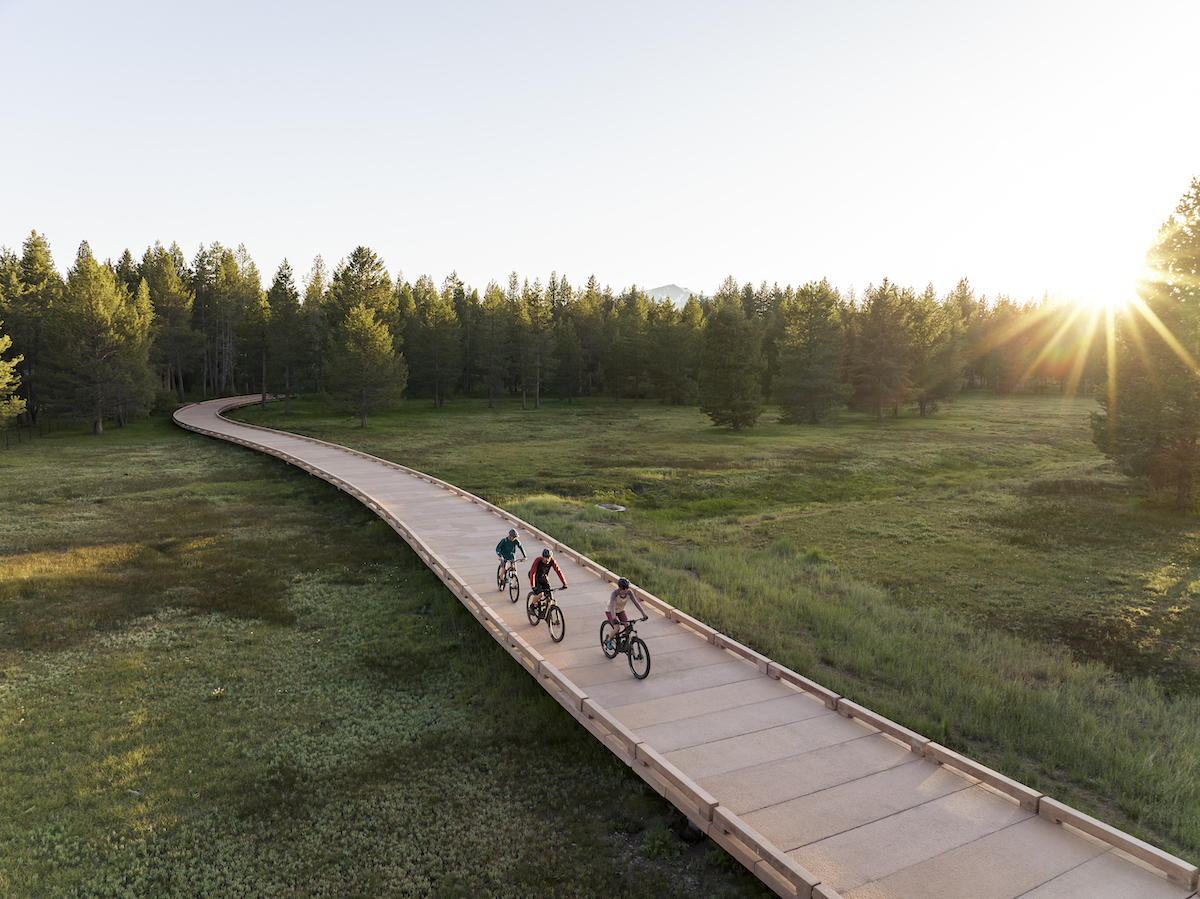 PermaTrak boardwalk at South Lake Tahoe Shared-Use Trail