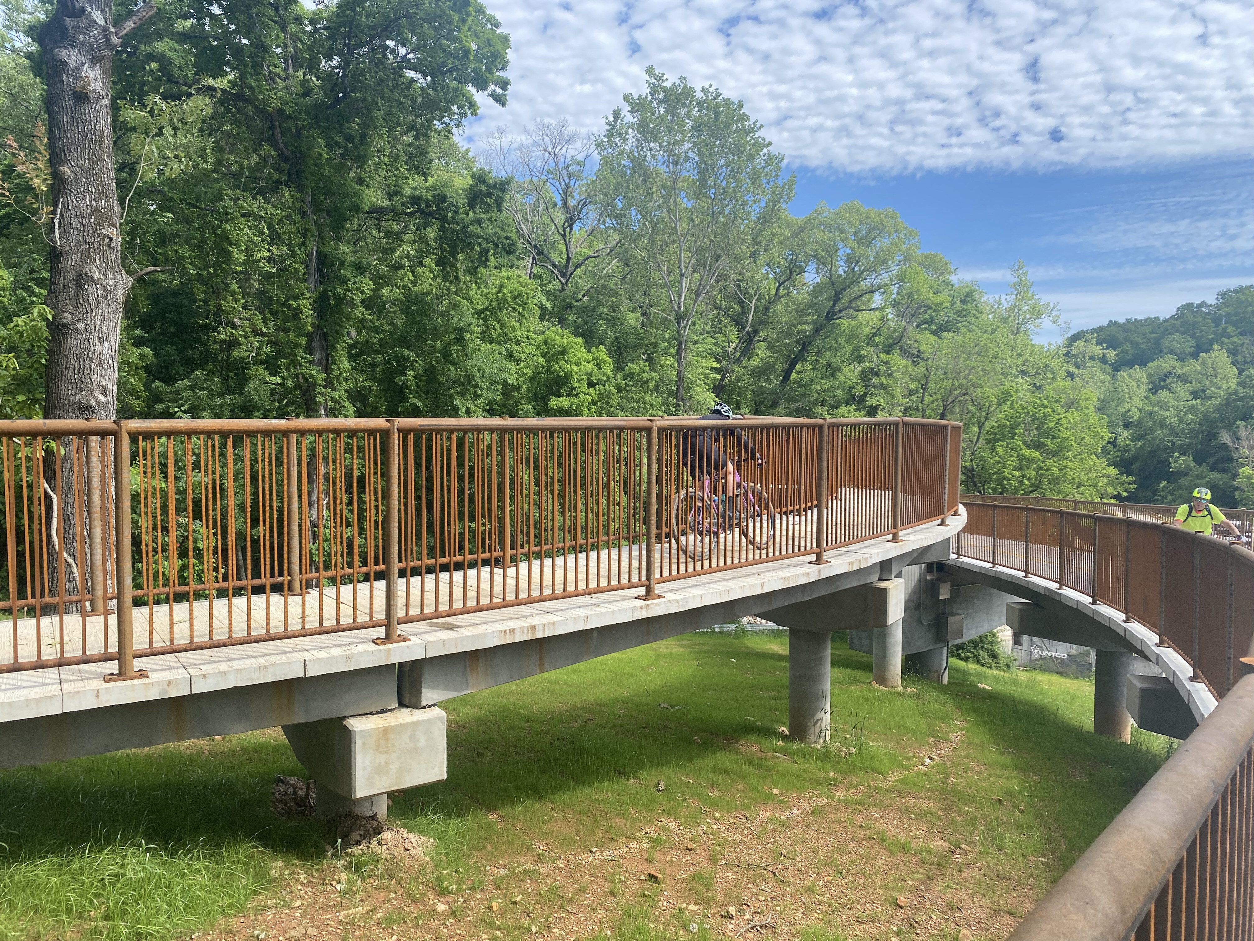 Riverwalk Boardwalk Upgrades near Union St. Bridge in Danville, image size:4032x3024