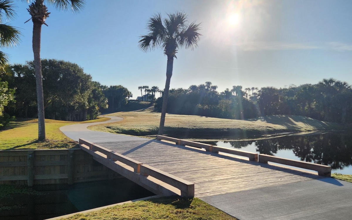 Sawgrass Golf Cart Bridge