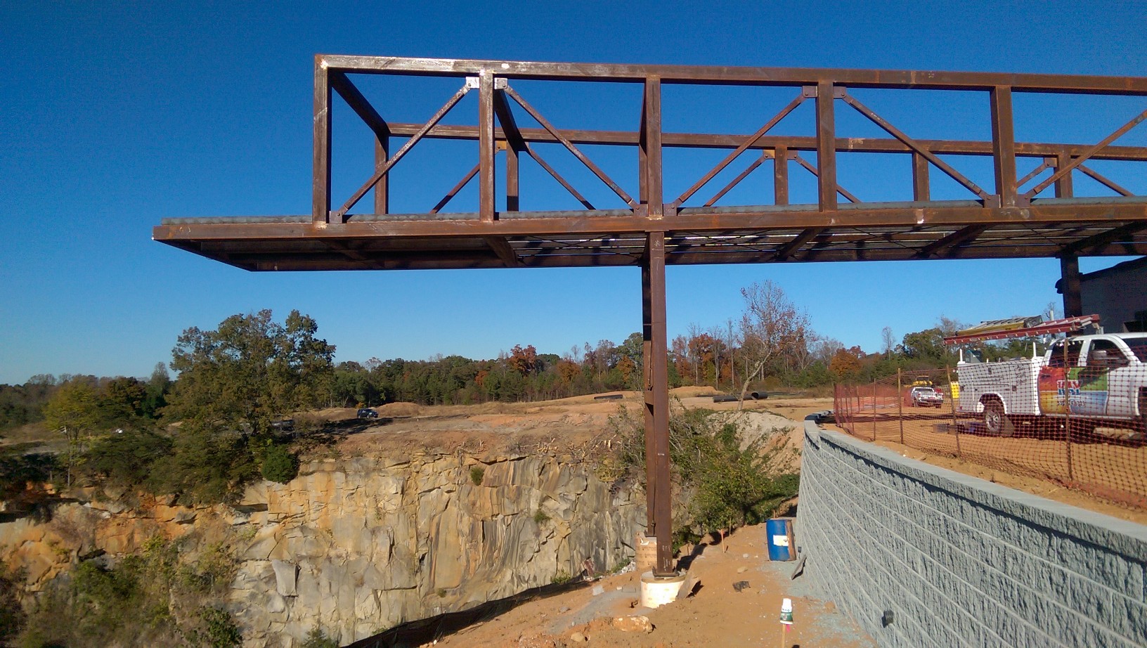 Pedestrian Bridges at Quarry Park WinstonSalem, NC