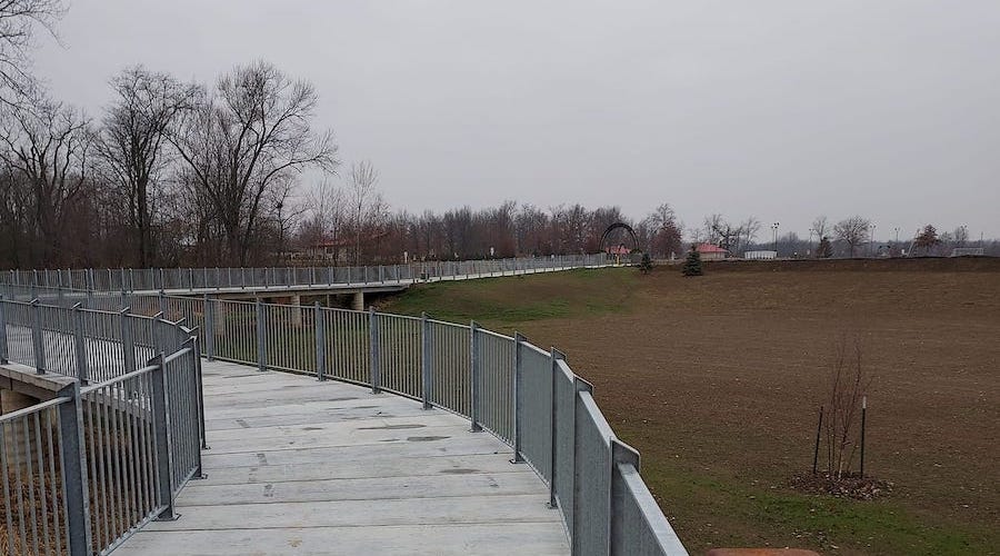 plum creek trail PermaTrak concrete boardwalk