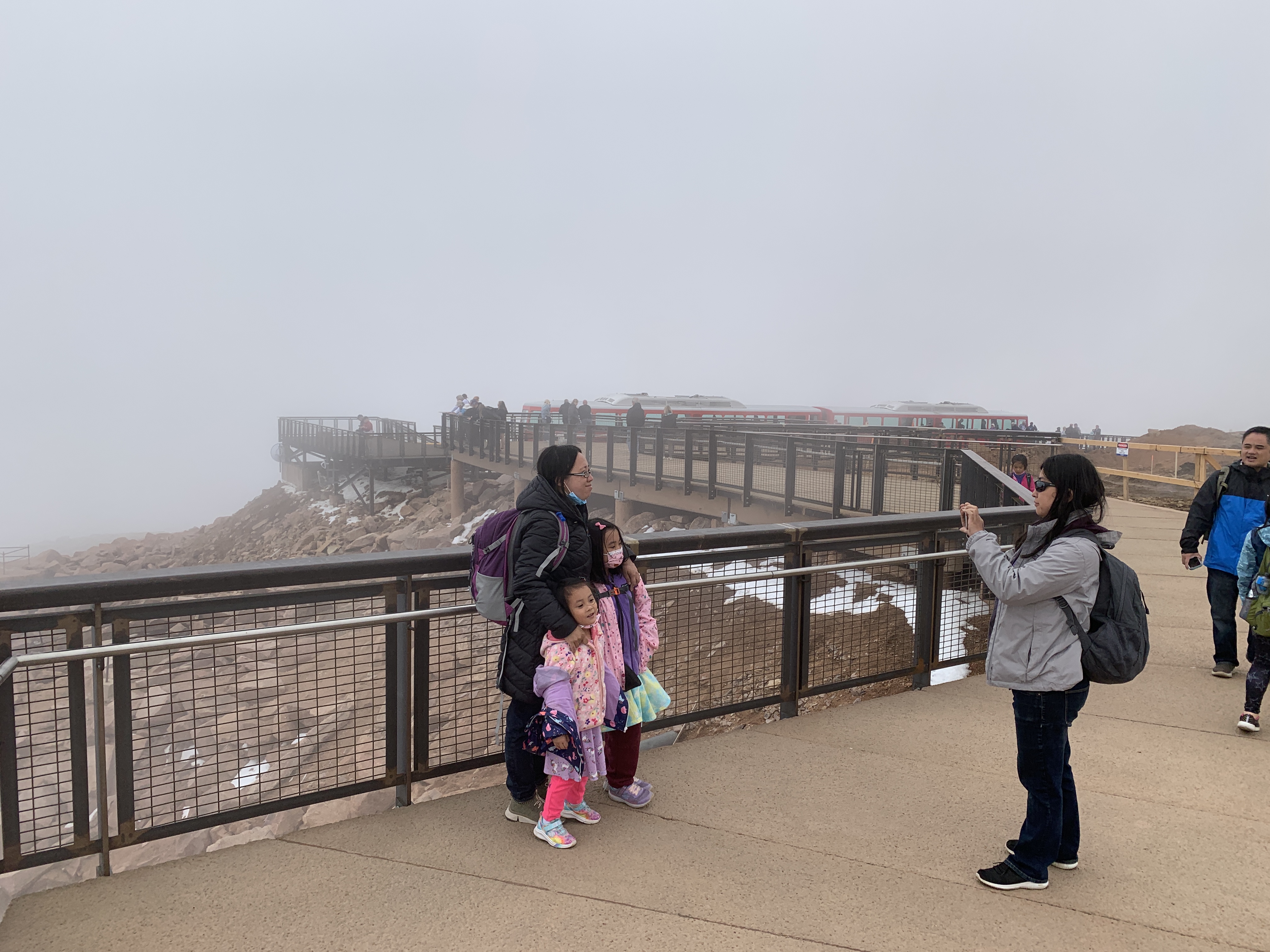 pikes peak summit complex boardwalk