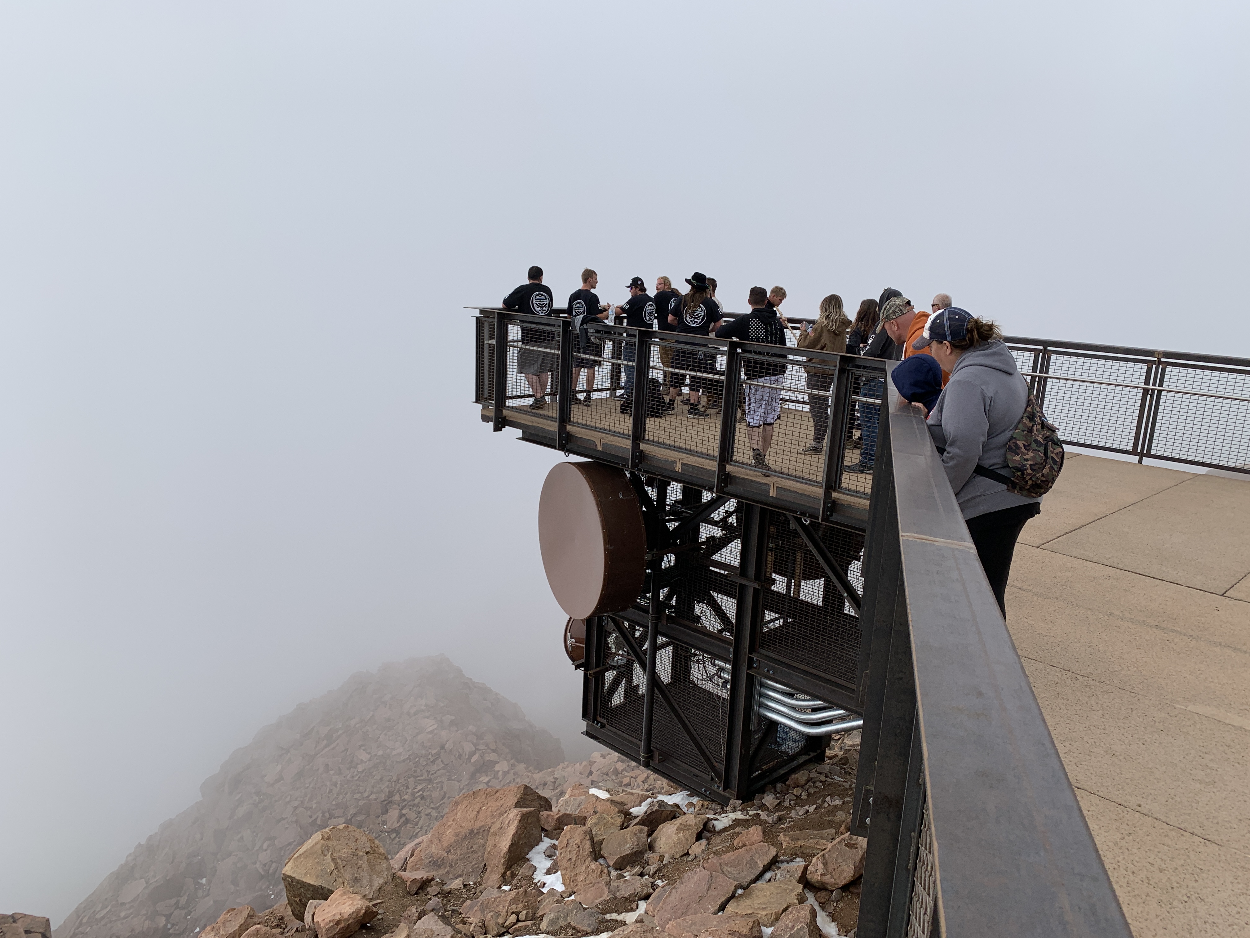 pikes peak summit complex boardwalk